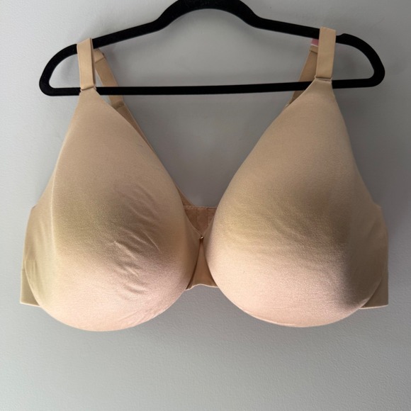 Cacique Other - Cacique Front-Close Backsmoother Bra Womens 44G Tan New Modern Collection